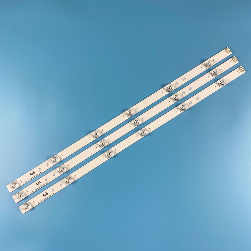 3pc LED Strip for LG 32'' 59cm 32LB550U LV320DUE 32LF5800 32LB5610 32LB550B 32LB580 32LB5600-UZ Innotek DRT 3.0 TV