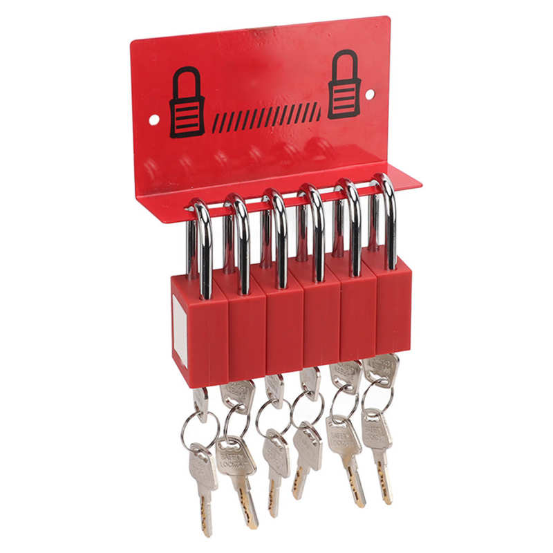 Veiligheid Hangslot Legering Staal Lockout Tagout Sloten Voor Industriële