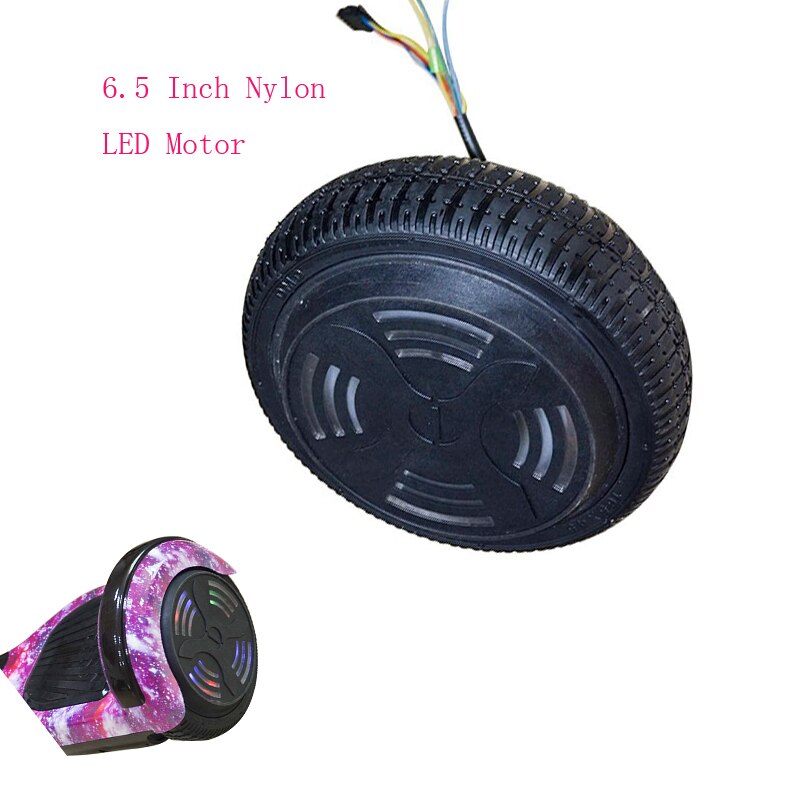 Hoverboard moteur 6.5 pouces 1 roue | Scooter électrique de , moteur 250W, , prix usine: OneWheel 6.5inch LED
