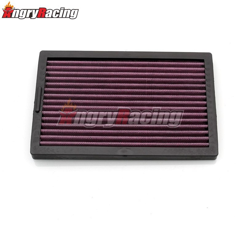 Elemento de filtro de limpiador de aire de alto flujo para motocicleta, para Kawasaki NINJA 250/250R/300 ABS Z300 Ninja250 Ninja250R Ninja300 EX300 300