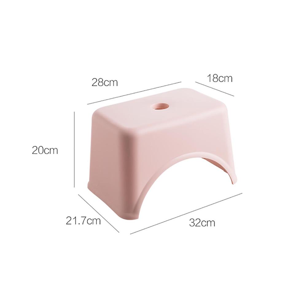 Dikker Plastic Vierkante Kruk kinderen Lage Kruk Woonkamer Kleine Bank thuis Volwassen Verandering Schoenen Kruk Kids