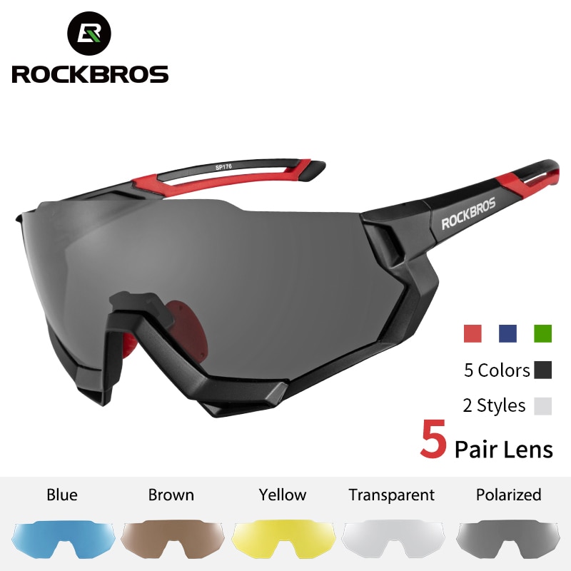 Gafas de ciclismo ROCKBROS, gafas de miopía fotocromáticas polarizadas para bicicleta, gafas deportivas para hombre y mujer, gafas de sol para pescar y ciclismo