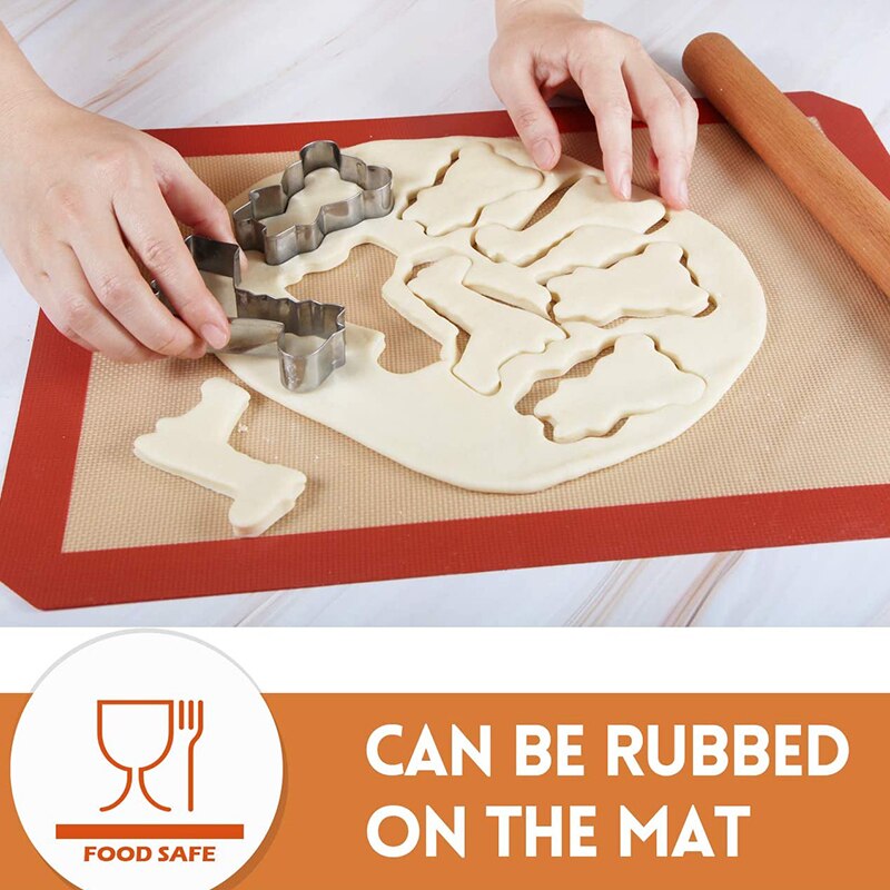 Silicone Baking Mat for Cookie Sheet - Non Stick Sheet Mat - Grade Liner Sheets