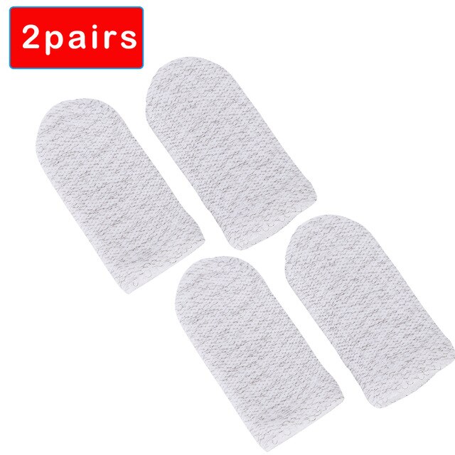 2/1pairs Breathable Game Controller Finger Cover Proof Non-Scratch Sensitive Tablet Screen Touch Gloves Thumb Sleeves for PUBG: B 2 Pairs