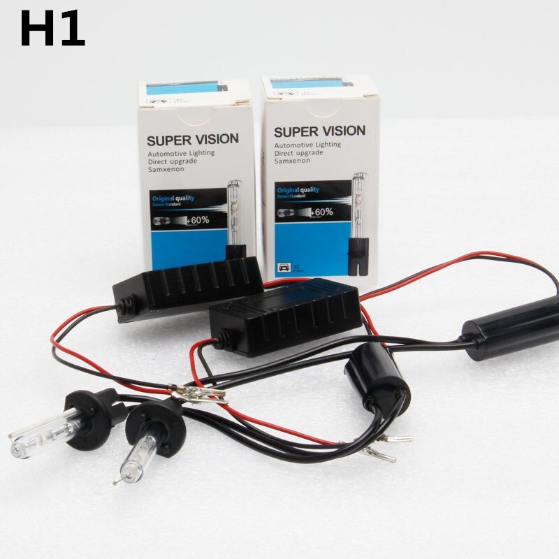 1 Kit Ac 12V Mini Snelle Heldere 55W Xenon H1 H11 9006 9005 9012 H7 Auto Hid Licht 6000K