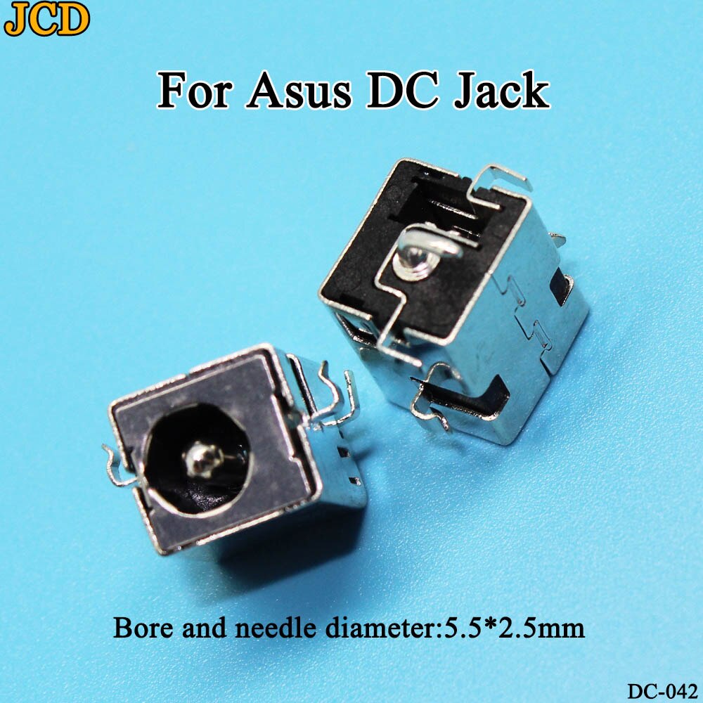 JCD 1pcss/lot 2.5mm DC Power Jack for Asus A52 A53 K52 K53 X52 X53 X54 X55 X43 X42 U52 U30 U47 U50 Laptop charging socket