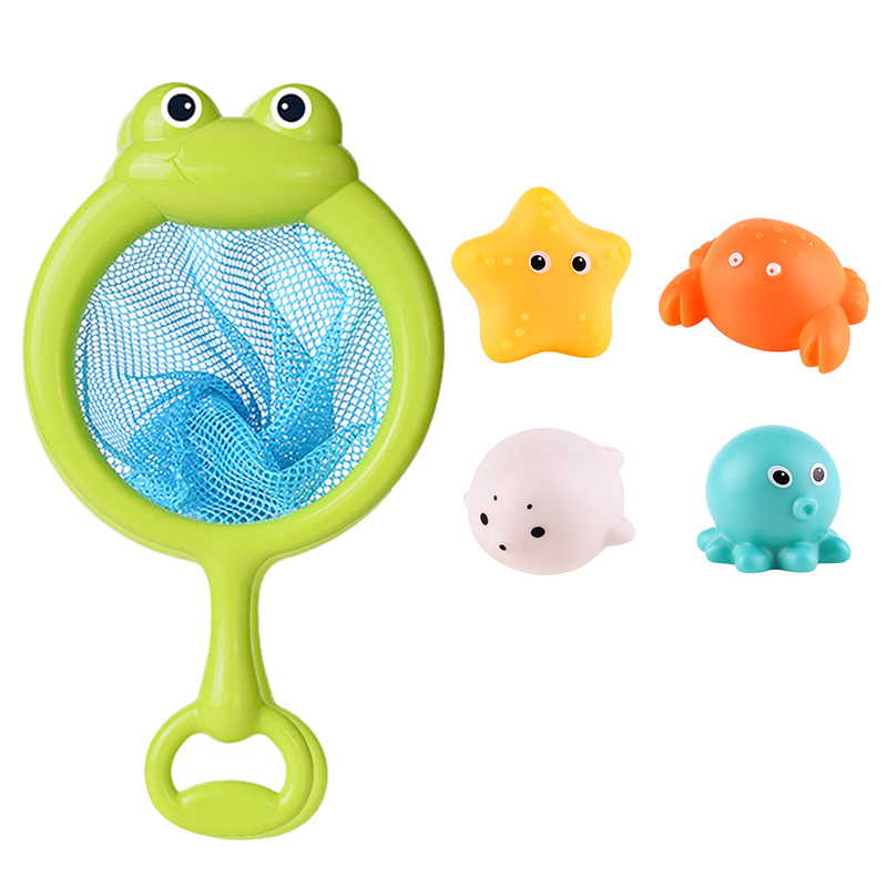 Baby Niedliche Tiere Bad Spielzeug LED Leuchten Spielzeug Schwimmen Wasser Weiche Gummi Float Induktion Leuchtende Ente für Kinder Spielen Lustige