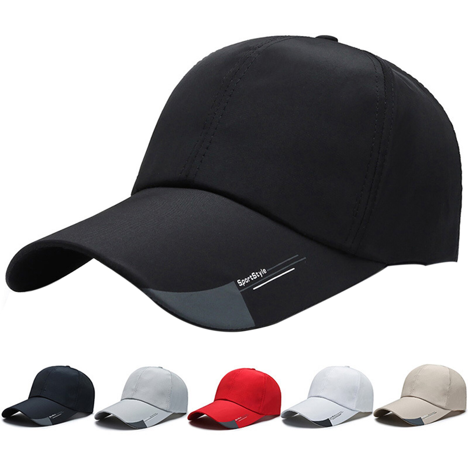 Männer Koreanische Baseball Kappe Im Freien Angeln Hut Brief Drucken Dad Hut AdjustableStreet Hüfte Hop Trucker Cap Baseball Hüte