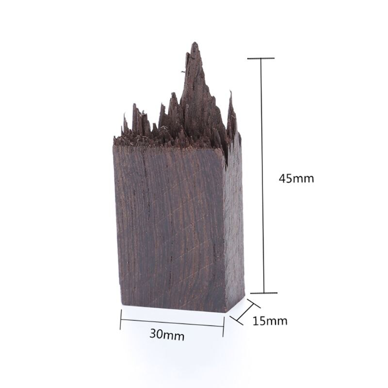 Epoxy Resin Craft Material Ebony Art Making DIY Stamp Jewelry Making Necklace Pendant Landscape Decoration Natural Wood: 5