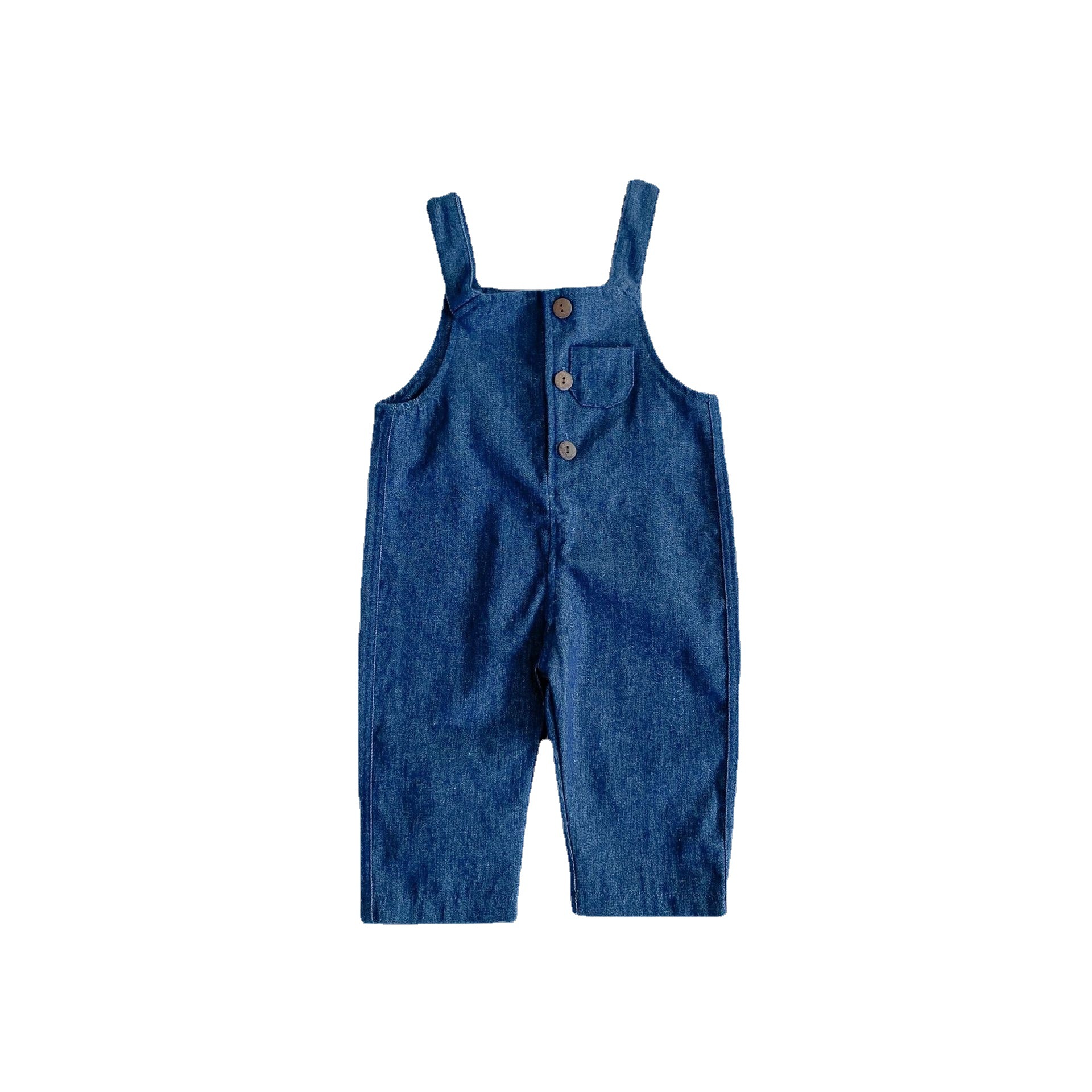 2022 frühlings-Baby-strampler mit trägern, ärmellose freundlicher-Overall, Baby-Jeans-Overall für jungen, Jeans-strampler für mädchen