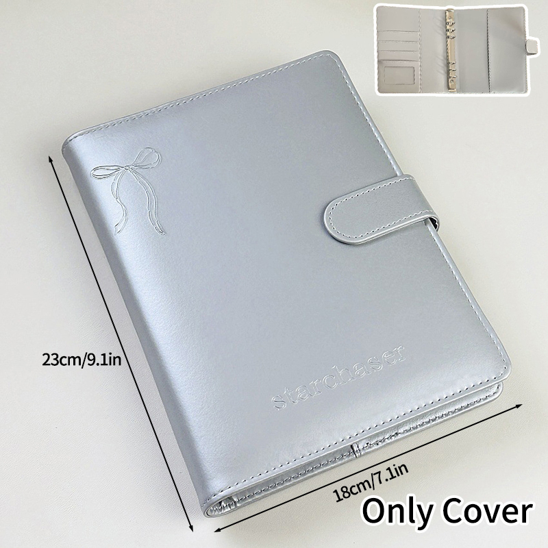 Album Photo en cuir PU, couverture de petit chien mignon, livre de rangement de photos Fangirl Star, livre de Collection d'album de reliure de carte idole de 3 pouces: violet