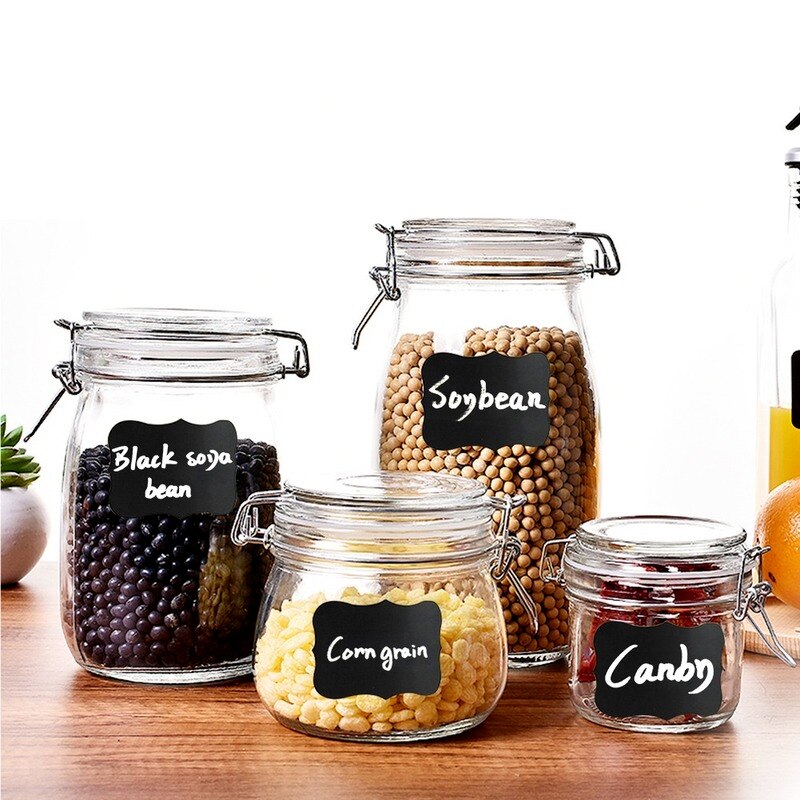 36 Pcs Kitchen Label Stickers Jar Sticker Spice La... – Vicedeal