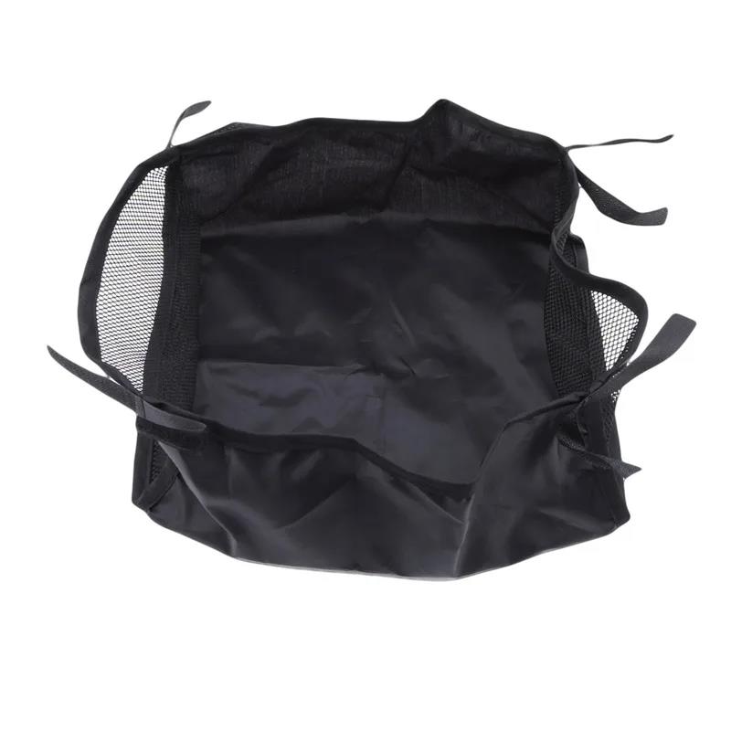 Portable baby stroller basket newborn hanging infant accessories stroller bottom organizer bag: Red