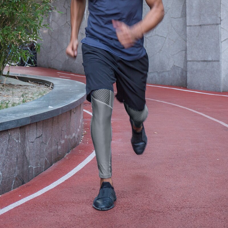 Oeak hommes Leggings de Compression en cours d'exécution serré sport Jogging pantalon sport séchage rapide Leggings Fitness pantalon hommes entraînement bas