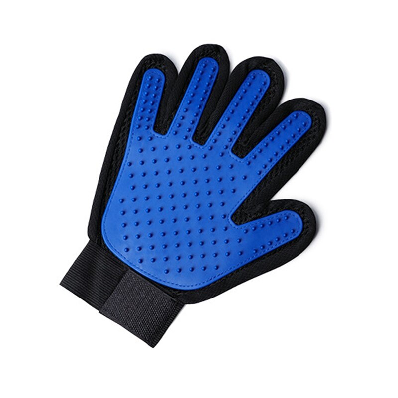 3 Stks/set Huisdier Mijten Flea Extractor Insect Clip Kat Hond Schoonmaken Krassen Apparaat Pincet Springen Schorpioen Haak Dierbenodigdheden: 1pc Blue Right glove