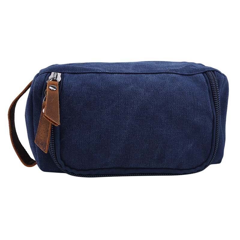 Unisex kortreise vanntett vaskepose pakkepose multifunksjon reiseoppbevaringsveske håndveske praktisk håndveske: Blå