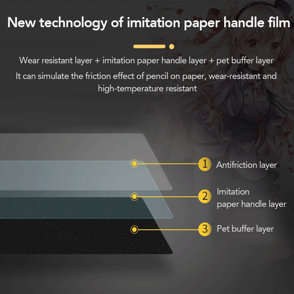 8192 Level Battery-free USB Digital Graphics Tablet with Stylus for Android Laptop Writing Tablet for Draw Writing Pad/Board