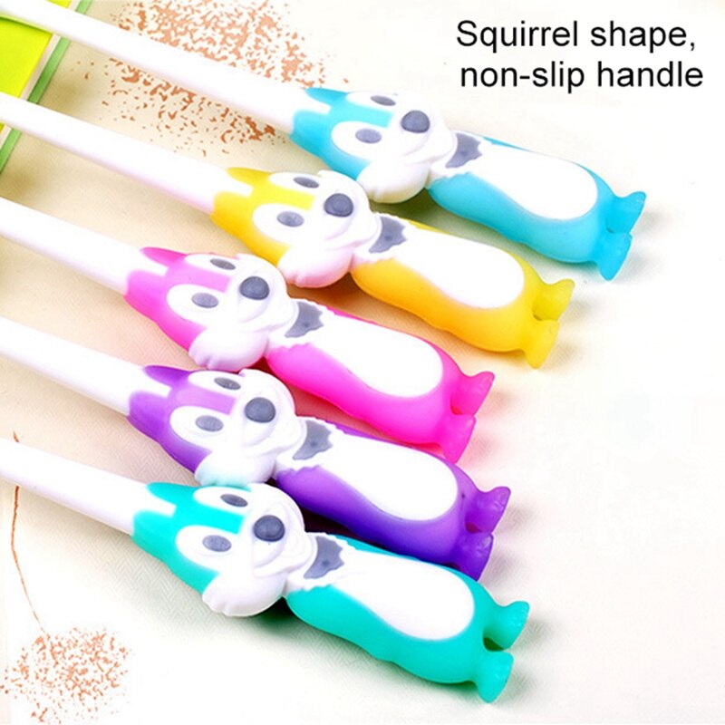 Baby Cartoon Vorm Zachte Tandenborstel Kids Dental Oral Care Brush Tool Tandenborstels