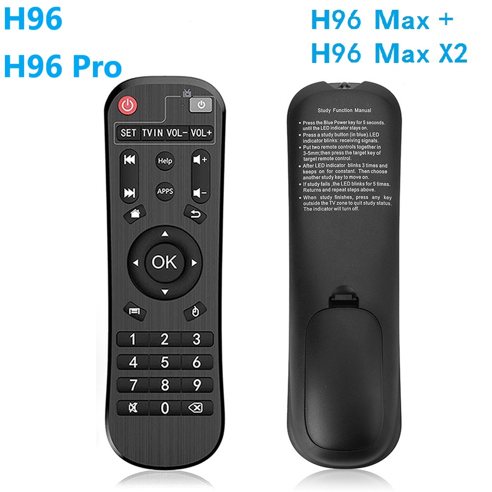 Originele Afstandsbediening Voor H96 Max Plus RK3328 En H96 Max X2 S905X2 Adroid Tv Box Ir Afstandsbediening Voor HK1 Max Set Top Box