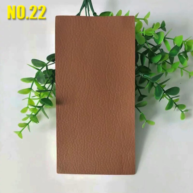 1PCS 10x20cm Leather patches patch Self Adhesive Stick-on No Ironing Sofa Repairing Leather PU Fabric Stickers Patches: NO.22