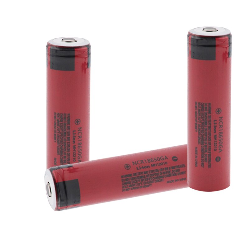 100% 18650 battery 3500mah 3.7v lithium battery for NCR18650ga 3500mah Suitable for flashlight battery