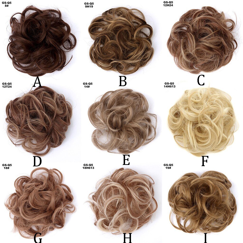Easy-To-Wear Stylish Elastics Hair Circle Women Girls Hair Circle Hairband Adds Volume Styling Tools Appliances Accessory