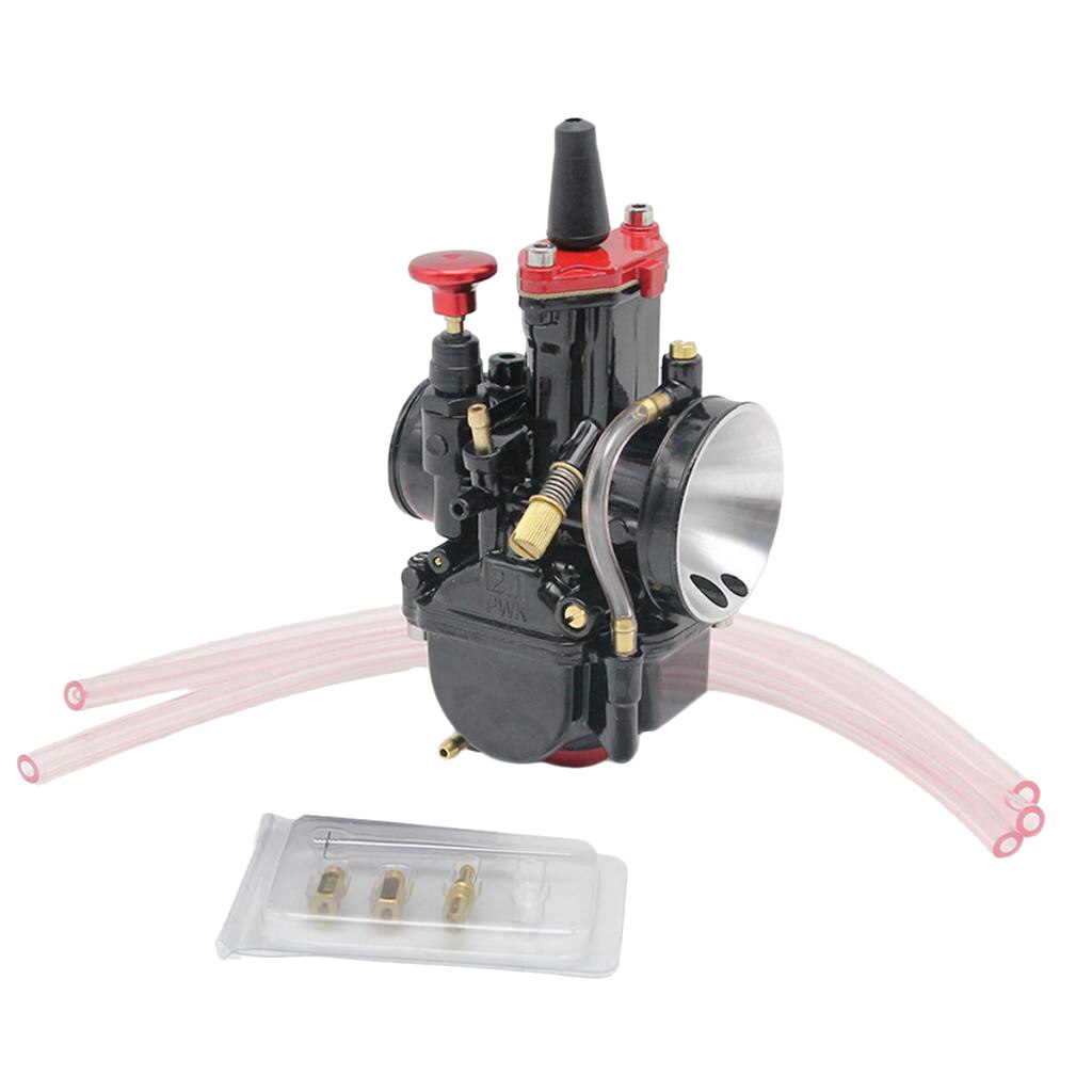 Karburator 21mm racing flad side carb til 100cc-350cc scooter atv go kart