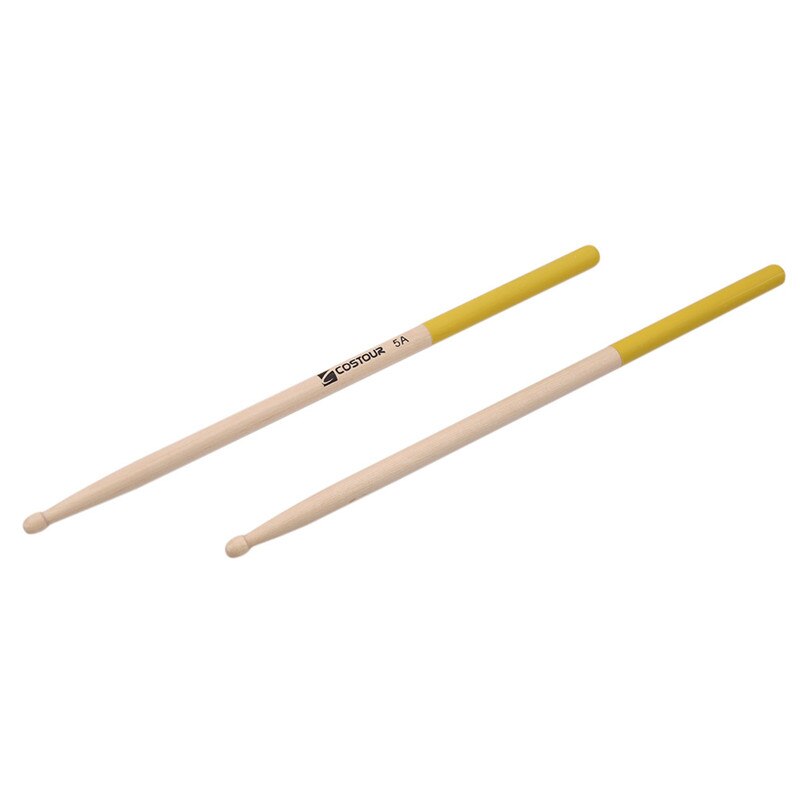 1 Pair Maple Wood Drum Sticks 5A Anti-slip Electronic Drum Rack Drumsticks Musical Sticks Percussion Instruments Accessories