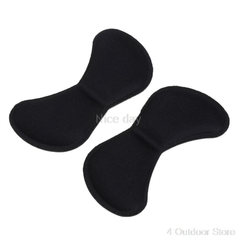 1 paar Silikon Einlegesohlen Für Schuhe Gel Pads Für Fußpflege Ferse Gel Einlegesohlen Pads O01 20: Schwarz