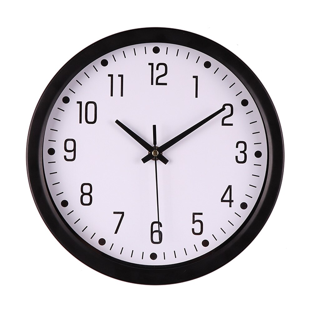 Wall Clock Silent Sweep Modern Horloge Watches Graceful Desk Modern Simple Digital Quartz Time Wall Clock: C