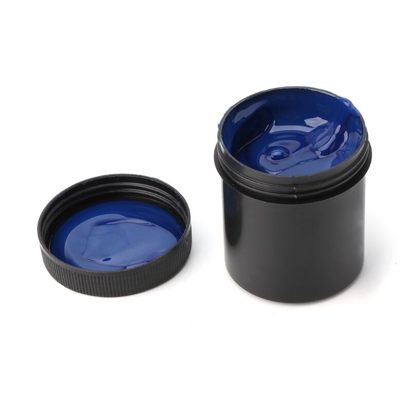 Photoresist Anti-grabado pintura de tinta azul para DIY PCB reemplazo de película seca 100g.