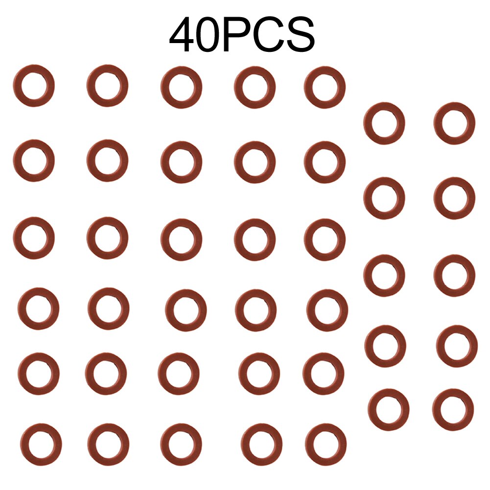 Flexible Soft Silicone Practical Red Fittings Heavy Duty Seal Water Stop Garden Hose Washer Kit Safety Replacement Parts