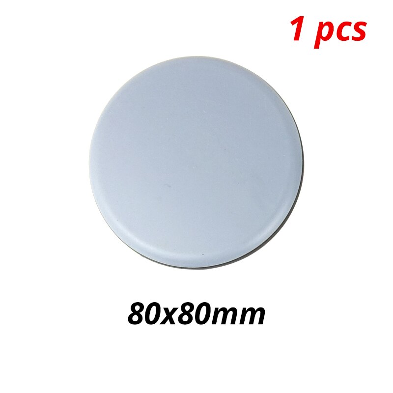 Magic Furniture Easy Sliders Felt Pad Rubber Feet Floor Protector Chair Pad Round Glides Seat Leg Protectors Table Pads: Round 80mm 1pcs