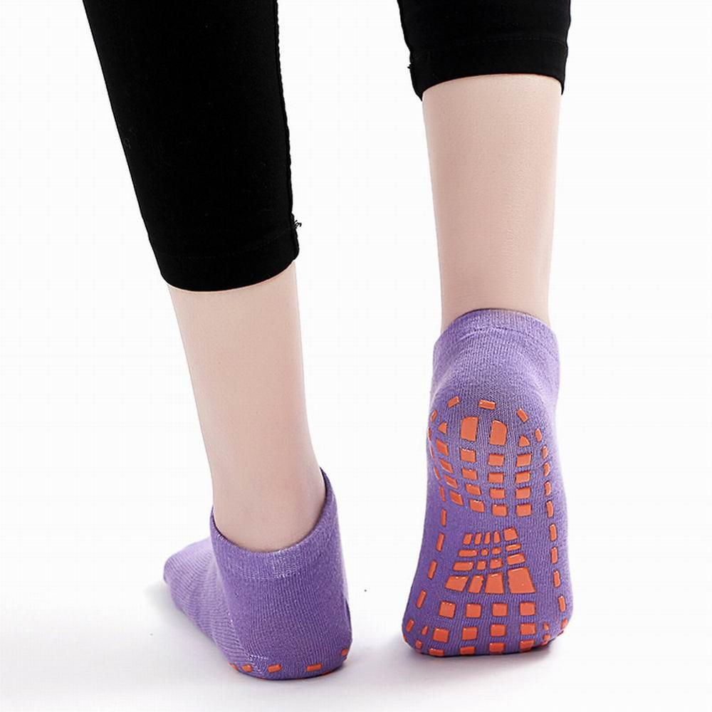 Sports Soccer Socks Solid Color Ankle Grip Socks for Men and Women Cotton Non-Slip Gripper Socks Good Cotton Socks: 10