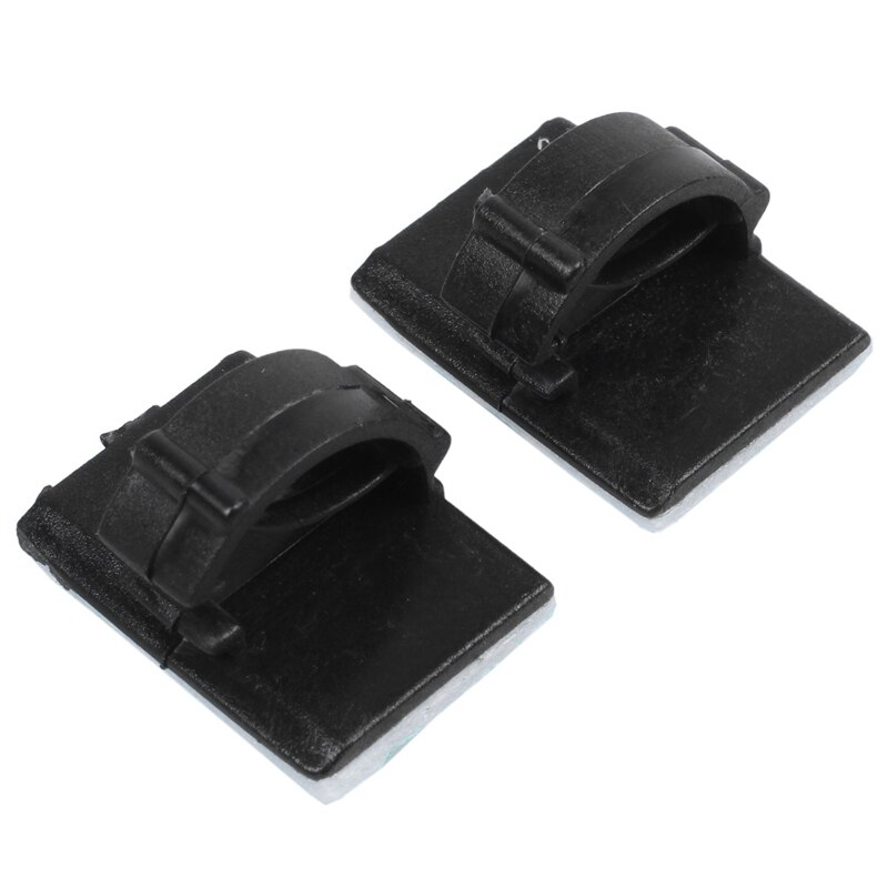 40Pcs Adhesive Car Cable Clips Cable Winder Wire Tie Fixer Houder Cord Organizer Management Bureau Kabelbinder Klemmen