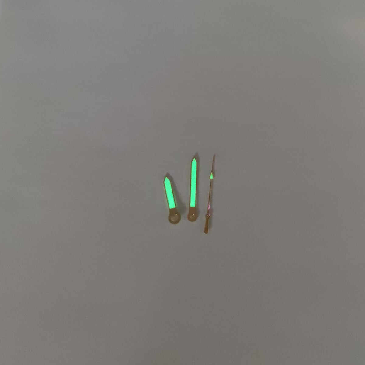 Movimento Per Orologio Fai Da Te Con Lancette Luminose - Ricambio Con Albero 13mm, Per Pannelli 2-3mm, Batteria AA