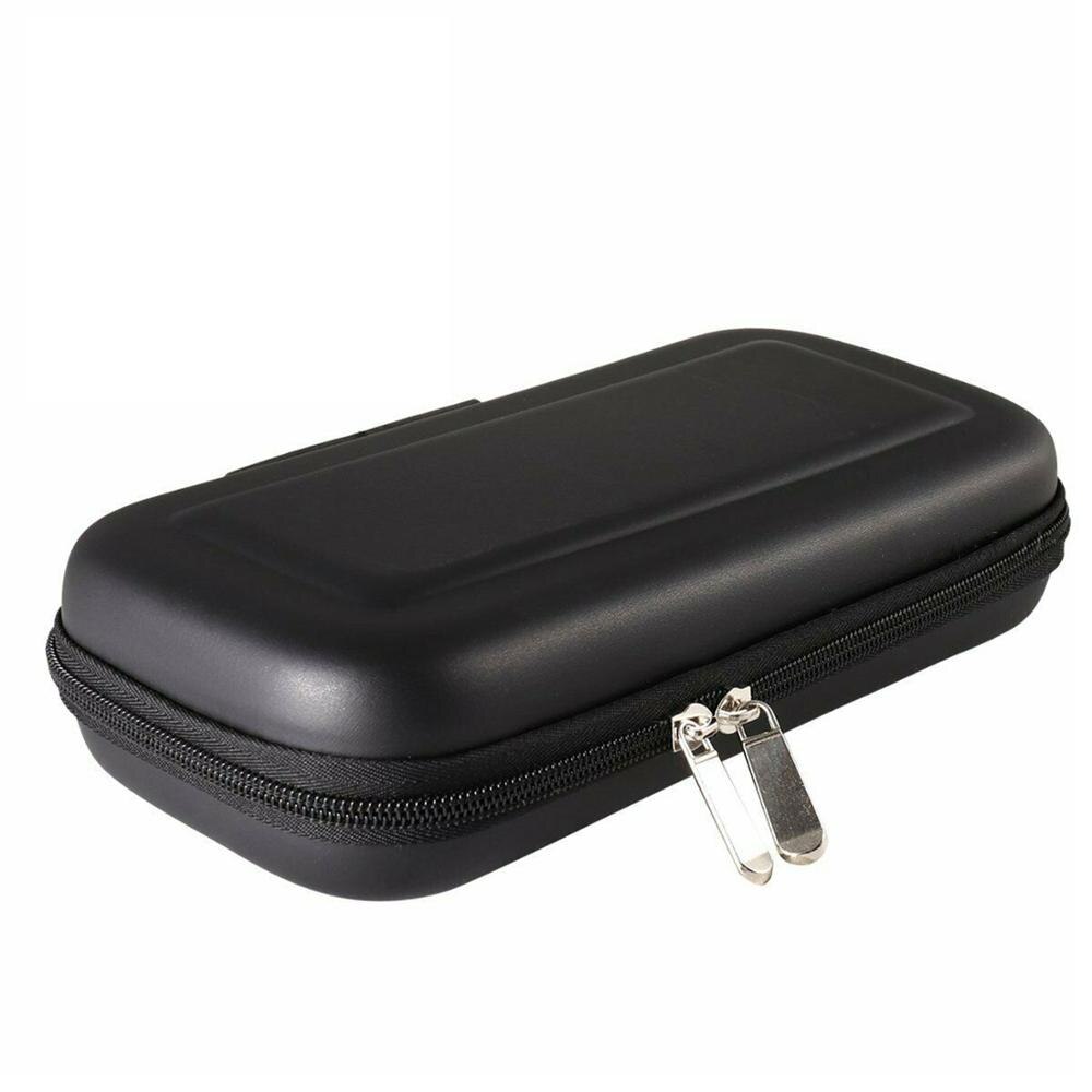 Caso de casca dura portátil para interruptor de nintend água-resistente eva transporte de armazenamento caso de transporte bolsa de concha saco: Black