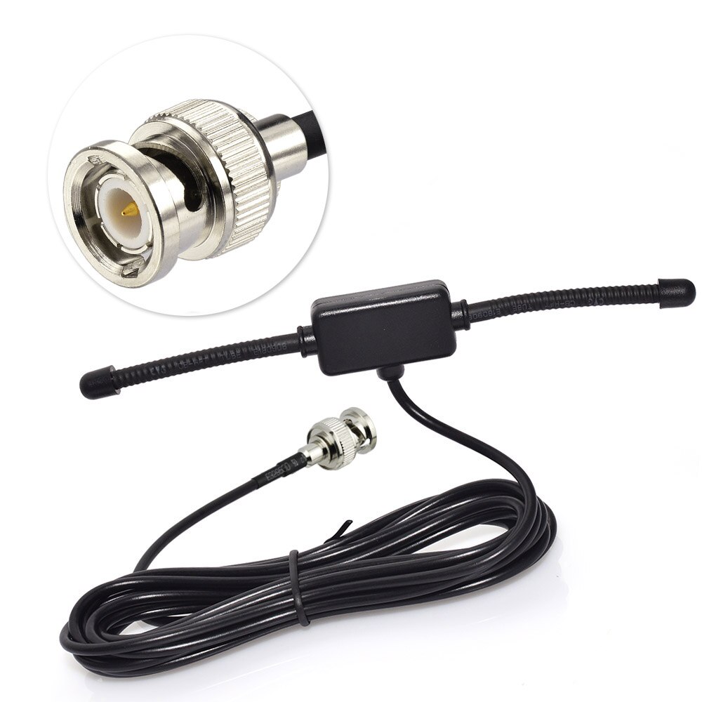Eightwood scanner antenne til uniden motorola cb skinke radio adapter bnc stik han glasmonteret forrude 4 "mobil fuldbånd