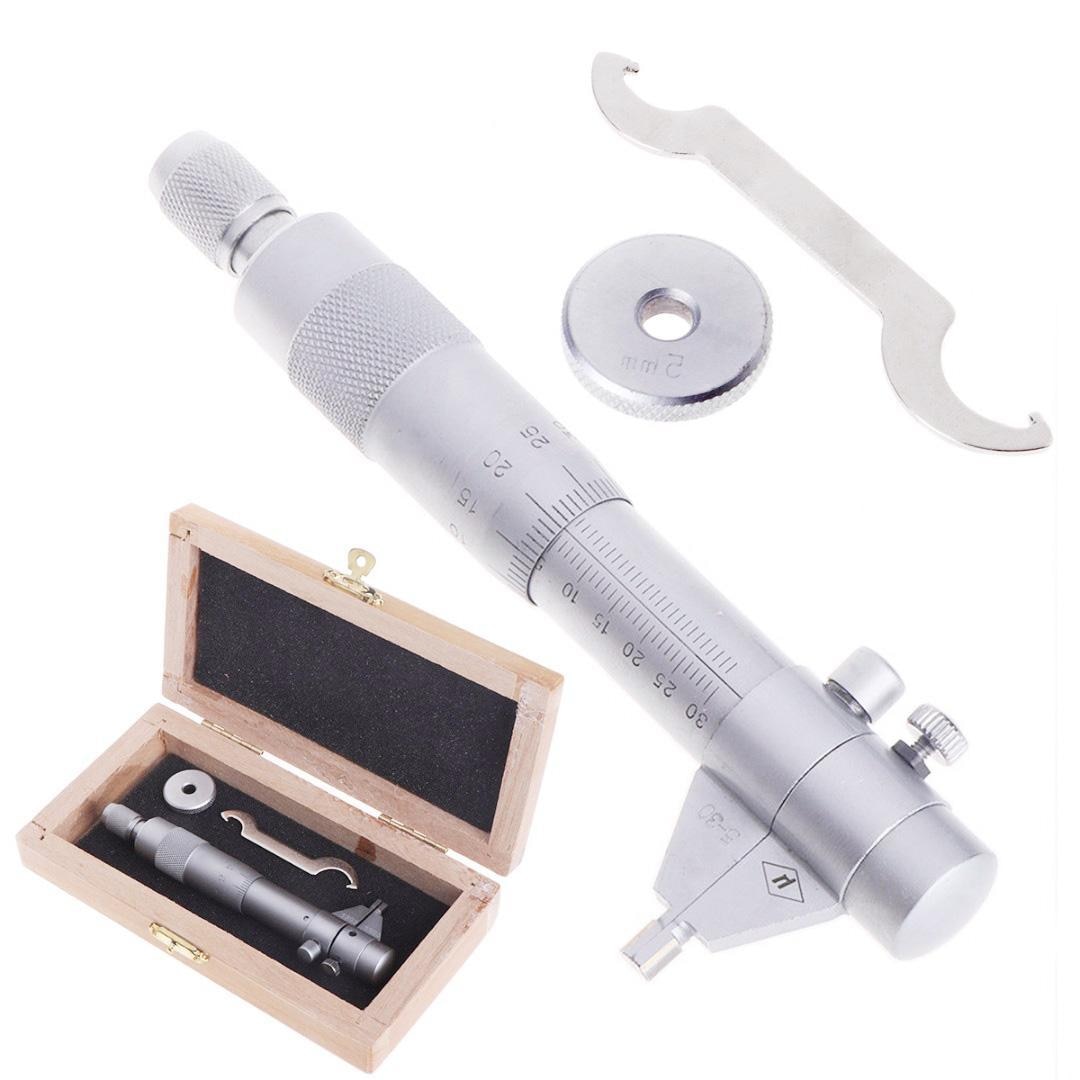 FGHGF 5-30mm Innen Durchmesser Mikrometer Zentimeter Karte Schraube Messgerät Spirale Mikrometer Für Sauerei Werkzeuge