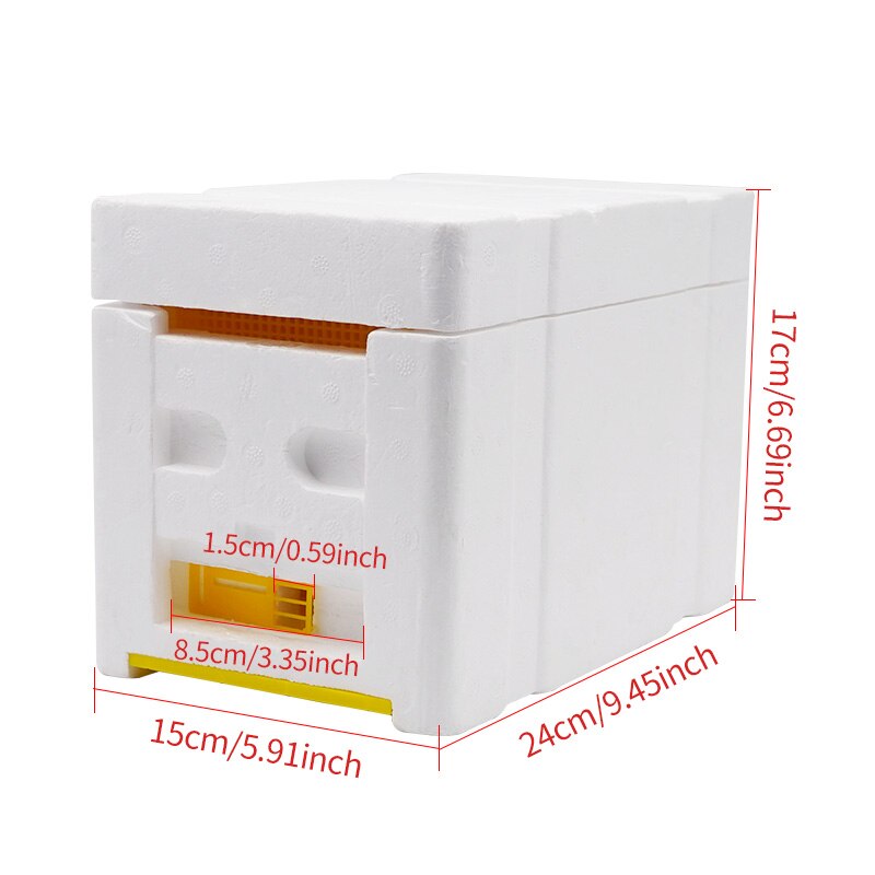 1 pz regina scimmia allevamento accoppiamento alveare strumenti di apicoltura schiuma alveari Nuc raccolta imcapsulazione scatola alveare apicoltore fornitori: Default Title