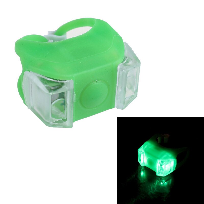 Fiets Licht Led Achterlicht Achterlichten Fietsen 5 Led Usb Oplaadbare Bike Staart Waarschuwingslampje Achter Veiligheid: GN