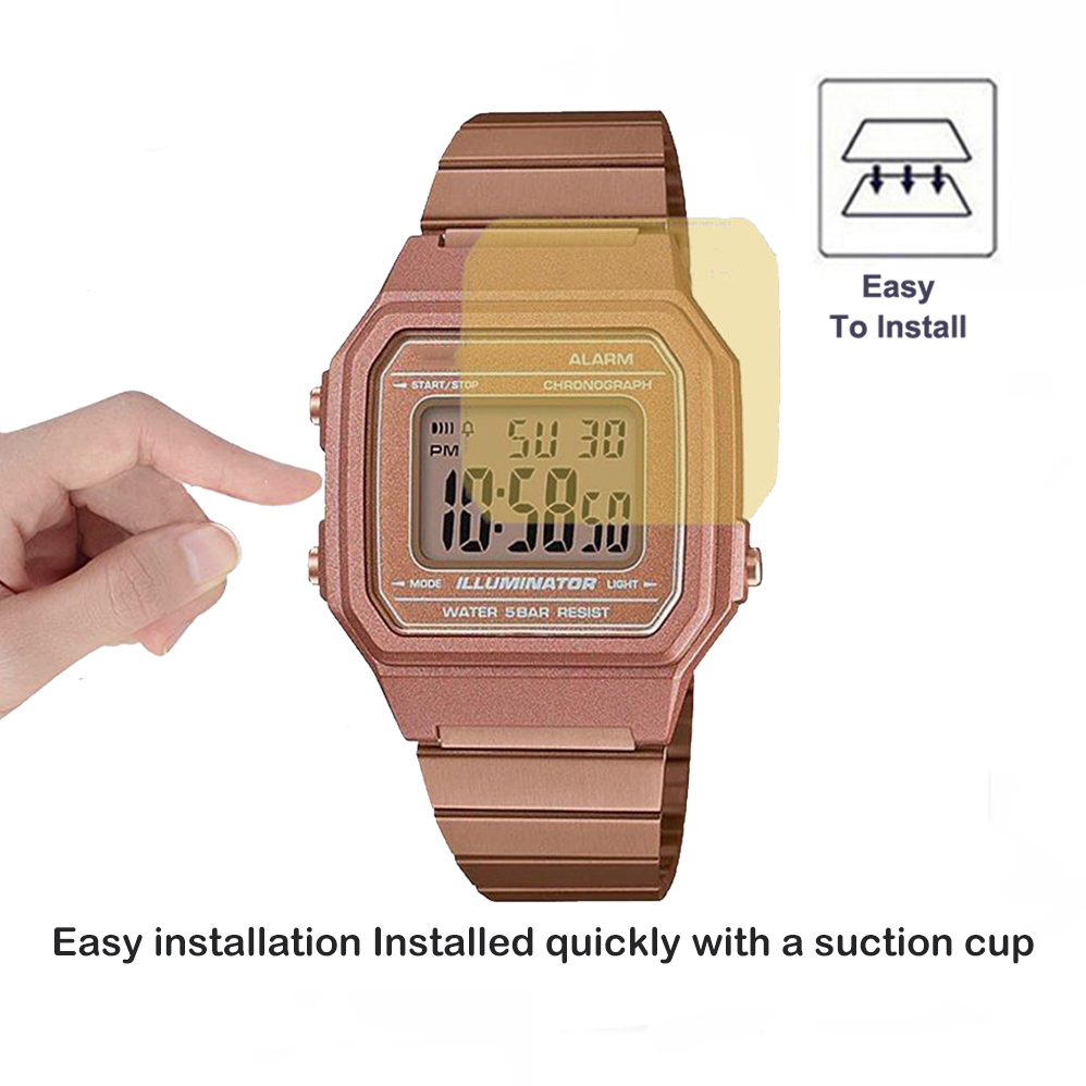 3Pcs HD Clear Anti-Scratch Film For Casio DW5600 A700 AE1400 W-218H Screen Protector Unthin Soft TPU Hydrogel Film Water-proof