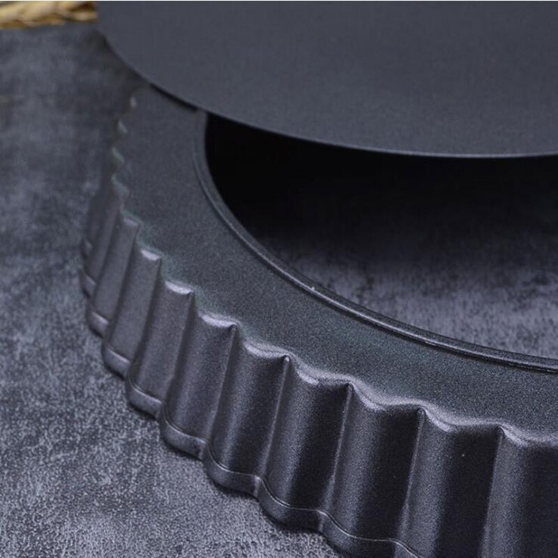 6.5-11 inch Removable Bottom Baking Pie Pan Non Stick Oval Cake Dessert Baking Pastry Mold DIY Kitchen Tools