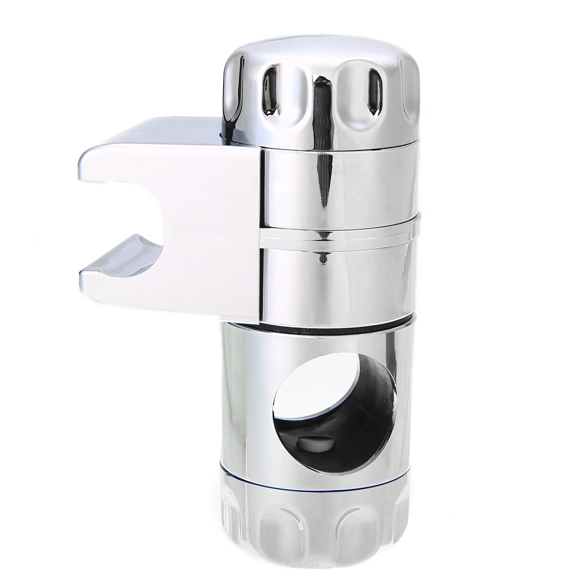 Bruser beslag brusehoved holder 19-22mm krom bruser hoved holder skinne skyder klemme justerbar badeværelse tilbehør