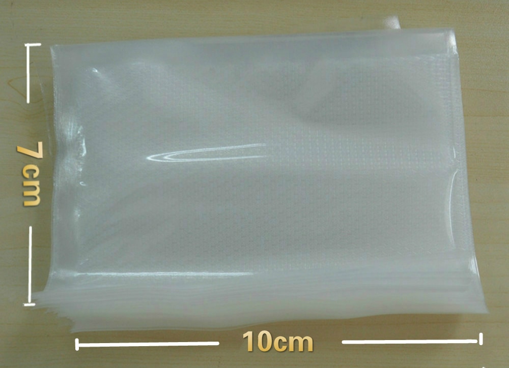 vacuum sealing machine, packaging air drying, dry wet and dry bag 7x10cm lines vacuum-packed bag