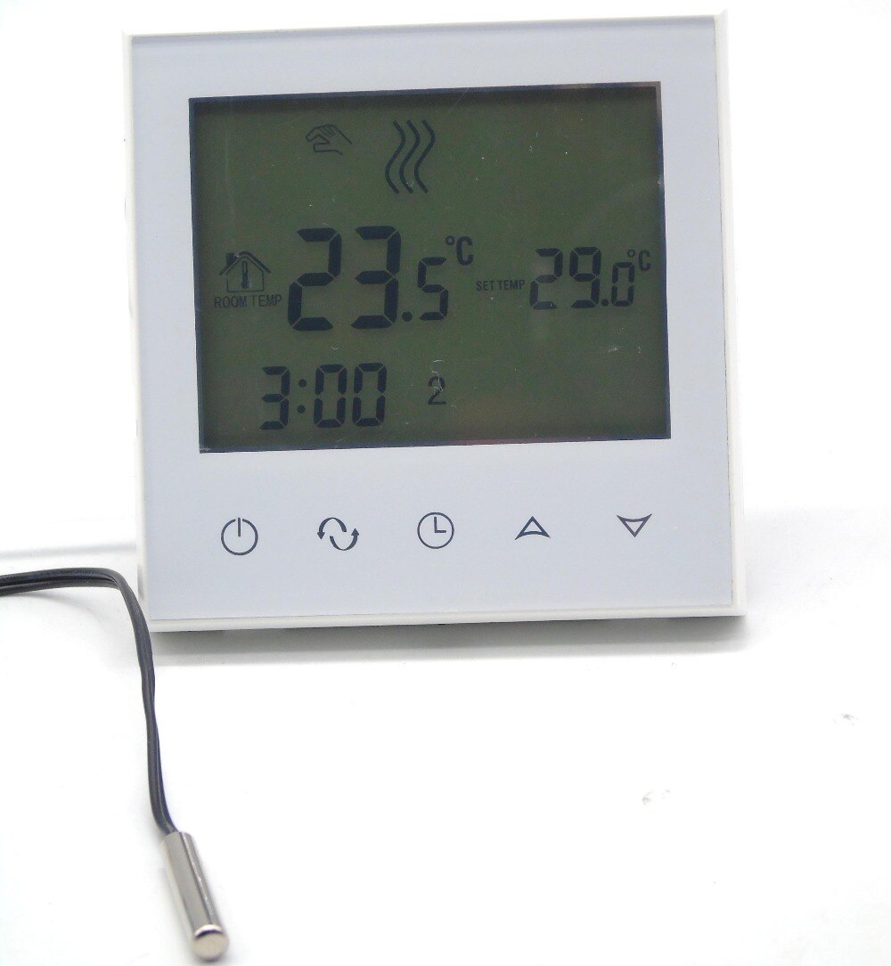 LCD touch programmable Floor Heating Thermostat for Underfloor Warm System