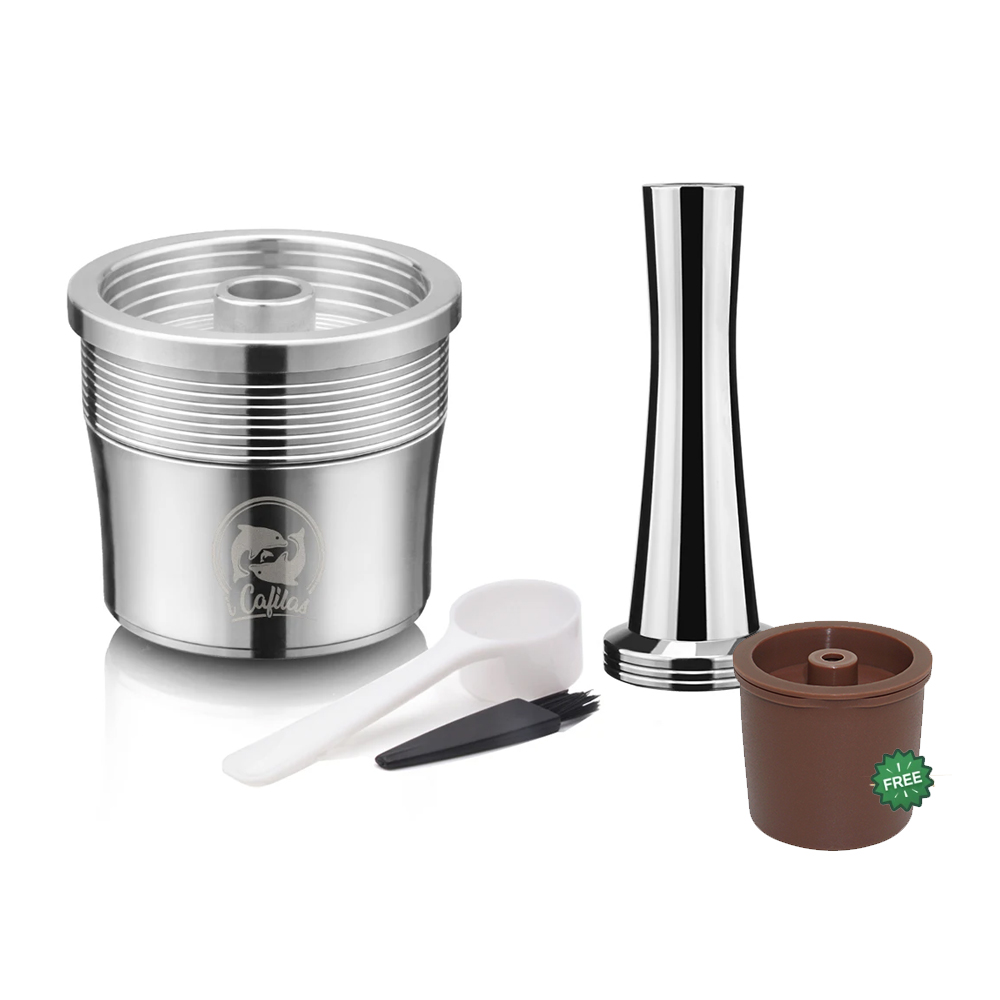 ICafilas cápsula de café reutilizable para illy X7.1 illy Y5 Mahine filtro de cafetera recargable de acero inoxidable