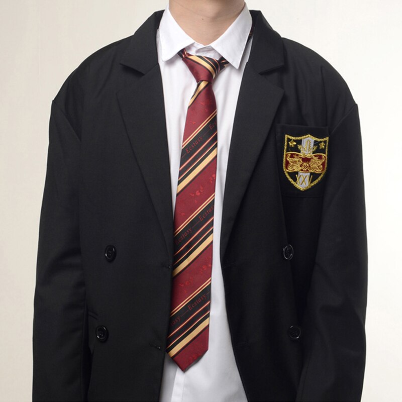 Neue 7CM Gestreiften Krawatten Für Frauen &amp; Männer Business Arbeit Krawatte Casual Student Neck krawatte Mit Box