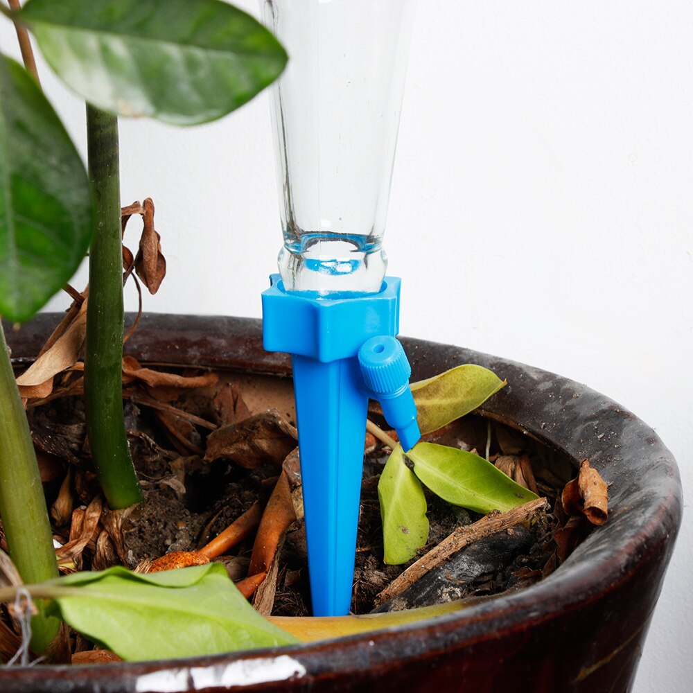 1 PCS Drip irrigatiesysteem Plant Waterers DIY Automatische druppelen water spikes taper watering planten automatische kamerplant drenken 1