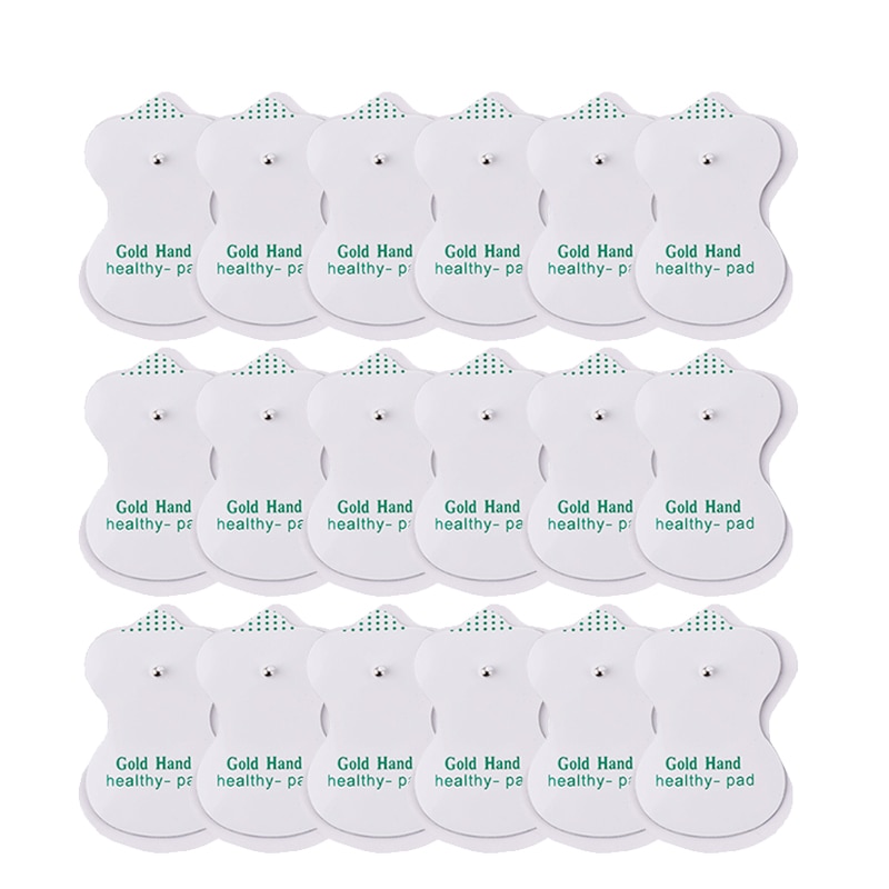 10/20Pcs Self-adhesive Electrode Pads for Tens Machine Acupuncture Digital Therapy Replacement Patches ABS EMS Massager Health